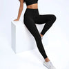 Ox Performance Ribbed, High Waisted Gym Leggings