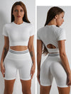 Elevate Seamless High Waist Shorts and Top 2 Piece Set