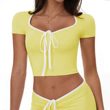 Sisu Flow Tie-Front Top