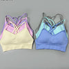 Vivid Flex Seamless Chalk Colour Way Strap Bra