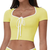 Sisu Flow Tie-Front Top