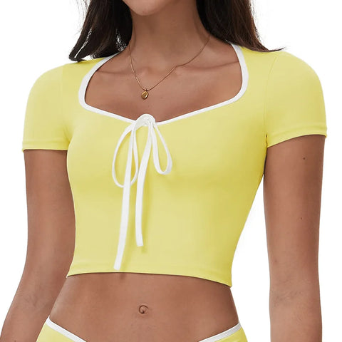 Sisu Flow Tie-Front Top