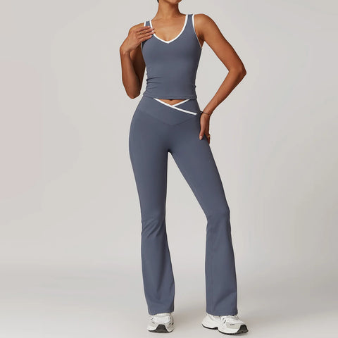 🌸 SISU BloomFlex Set – Sculpt Bra & High-Waist Shorts