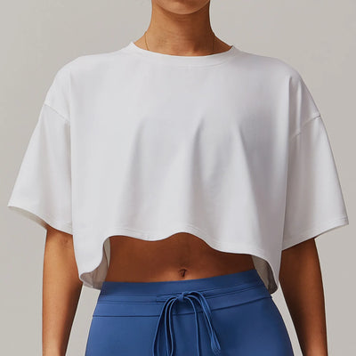 Sisu Flow Cropped Performance Tee