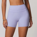 💛 SISU AeroFlex High-Waist Sports Shorts – Breathable Compression for Training, Yoga & Cycling