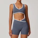 🌸 SISU BloomFlex Set – Sculpt Bra & High-Waist Shorts