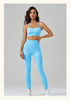 Vivid Flex Seamless Cross-Over Strap Top & Leggings Set