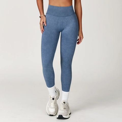 🩷 SISU RiseRib Leggings – Seamless Scrunch Bum Fit for Yoga, Fitness & Impact Training
