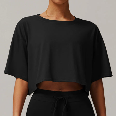 Sisu Flow Cropped Performance Tee