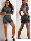 Elevate Seamless High Waist Shorts and Top 2 Piece Set