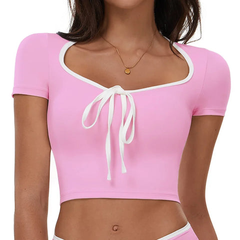 Sisu Flow Tie-Front Top
