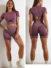 Elevate Seamless High Waist Shorts and Top 2 Piece Set