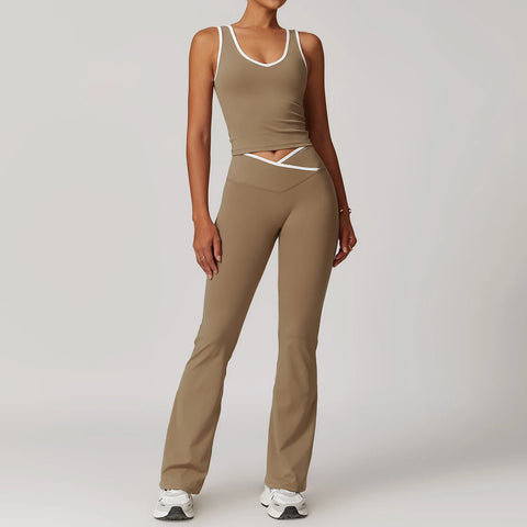 🌸 SISU BloomFlex Set – Sculpt Bra & High-Waist Shorts
