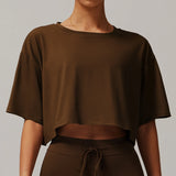 Sisu Flow Cropped Performance Tee