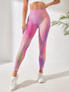 Vivid Flex Seamless Tie Dye Gradient Yoga Leggings