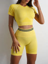 Elevate Seamless High Waist Shorts and Top 2 Piece Set