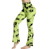 Vivid Flex Tie Dye Scrunch Flare Leg Yoga Leggings