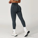 🩷 SISU RiseRib Leggings – Seamless Scrunch Bum Fit for Yoga, Fitness & Impact Training